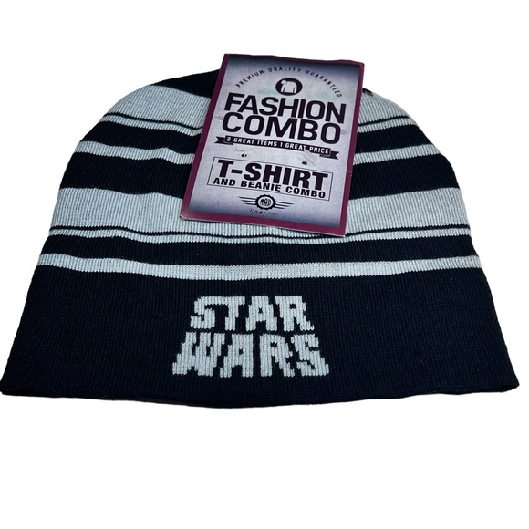 MAD Star Wars Beanie Black and Gray NWT - Picture 5 of 8